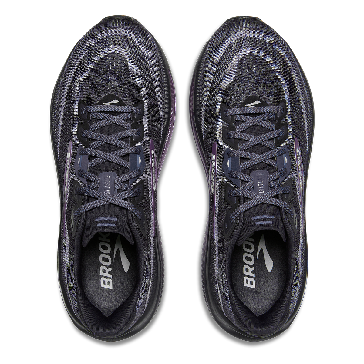 Brooks Ghost 18 — Black - Black - Bone Brown — Size B — Width 5 — Alternate View 27