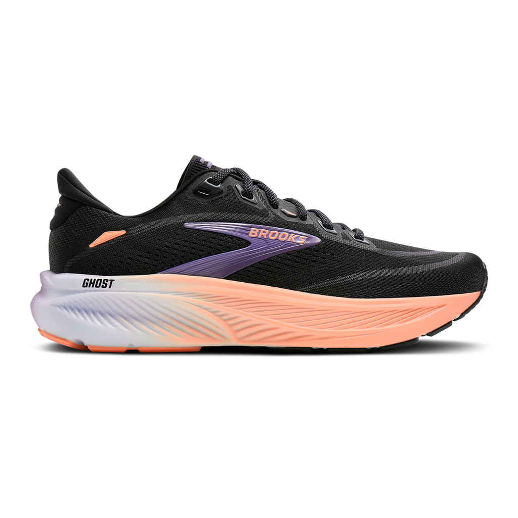 Brooks Ghost 18 — Black - Black - Bone Brown — Size B — Width 5 — Alternate View 17