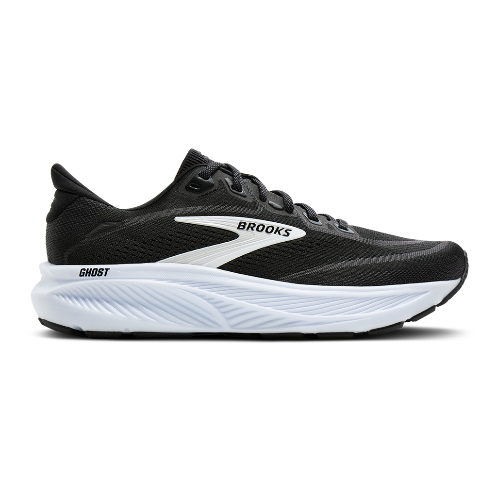 Brooks Ghost 18 — Black - Black - Bone Brown — Size B — Width 5 — Alternate View 13