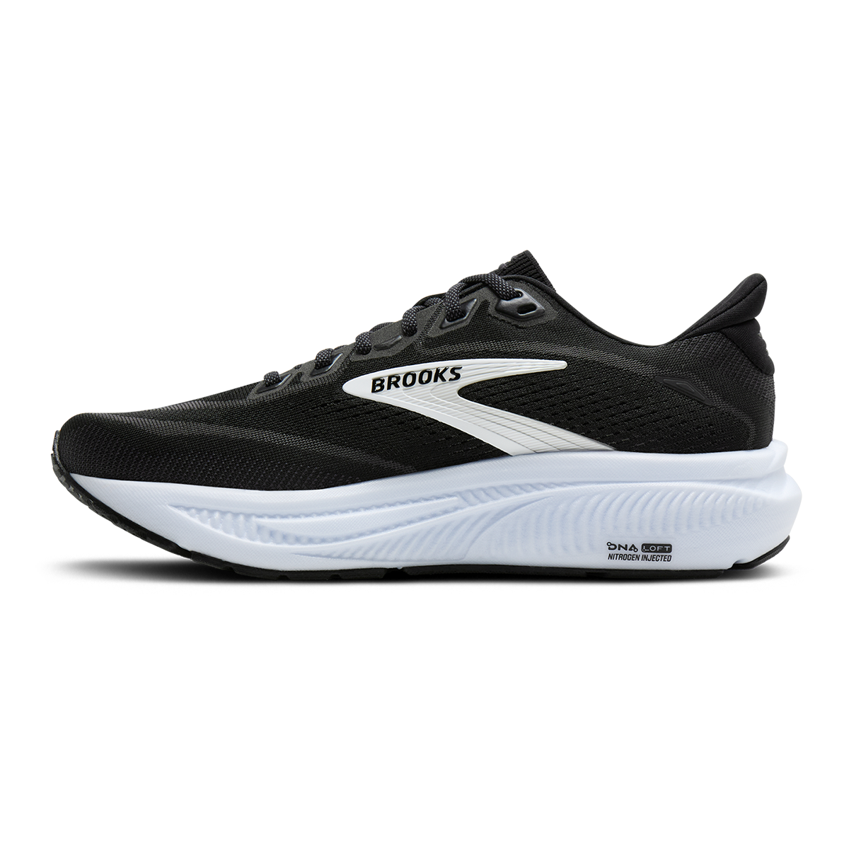 Brooks Ghost 18 — Black - Black - Bone Brown — Size B — Width 5 — Alternate View 14