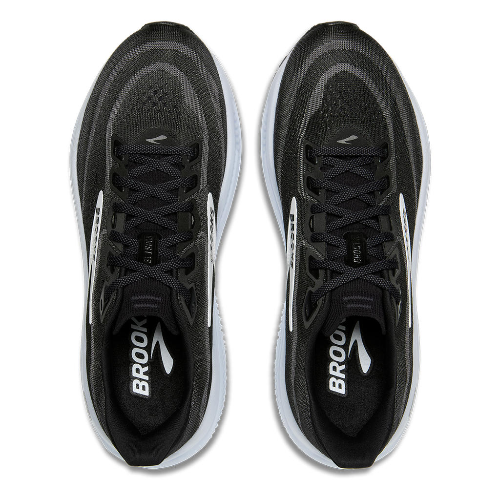 Brooks Ghost 18 — Black - Black - Bone Brown — Size B — Width 5 — Alternate View 15