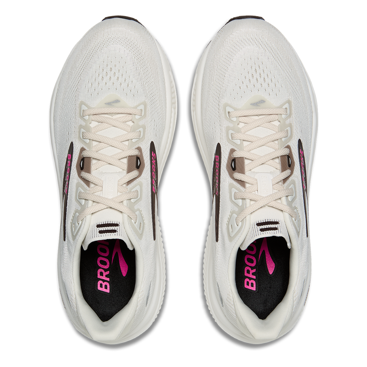 Brooks Ghost 18 — Black - Black - Bone Brown — Size B — Width 5 — Alternate View 23