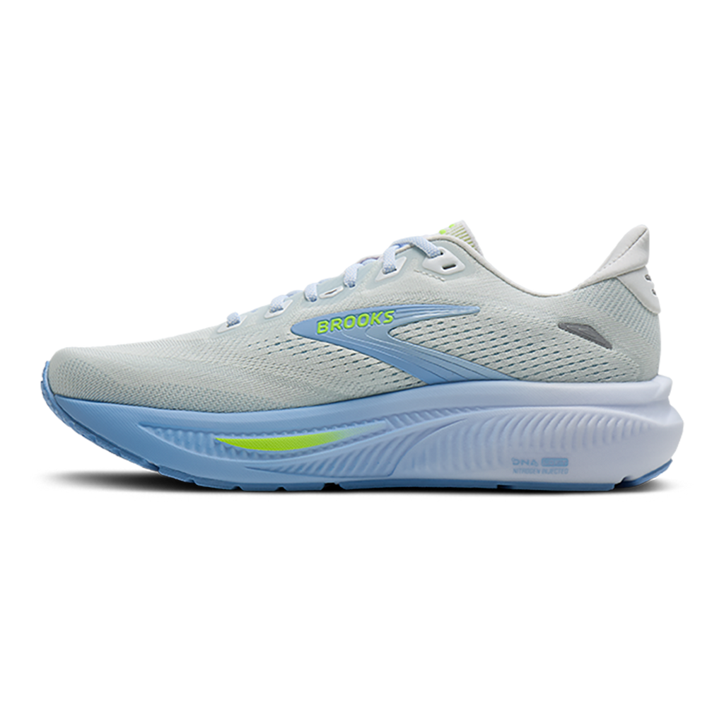 Brooks Ghost 18 Nightlife Collection — White - OpenAir - Nightlife — Size B — Width 5 — Side View