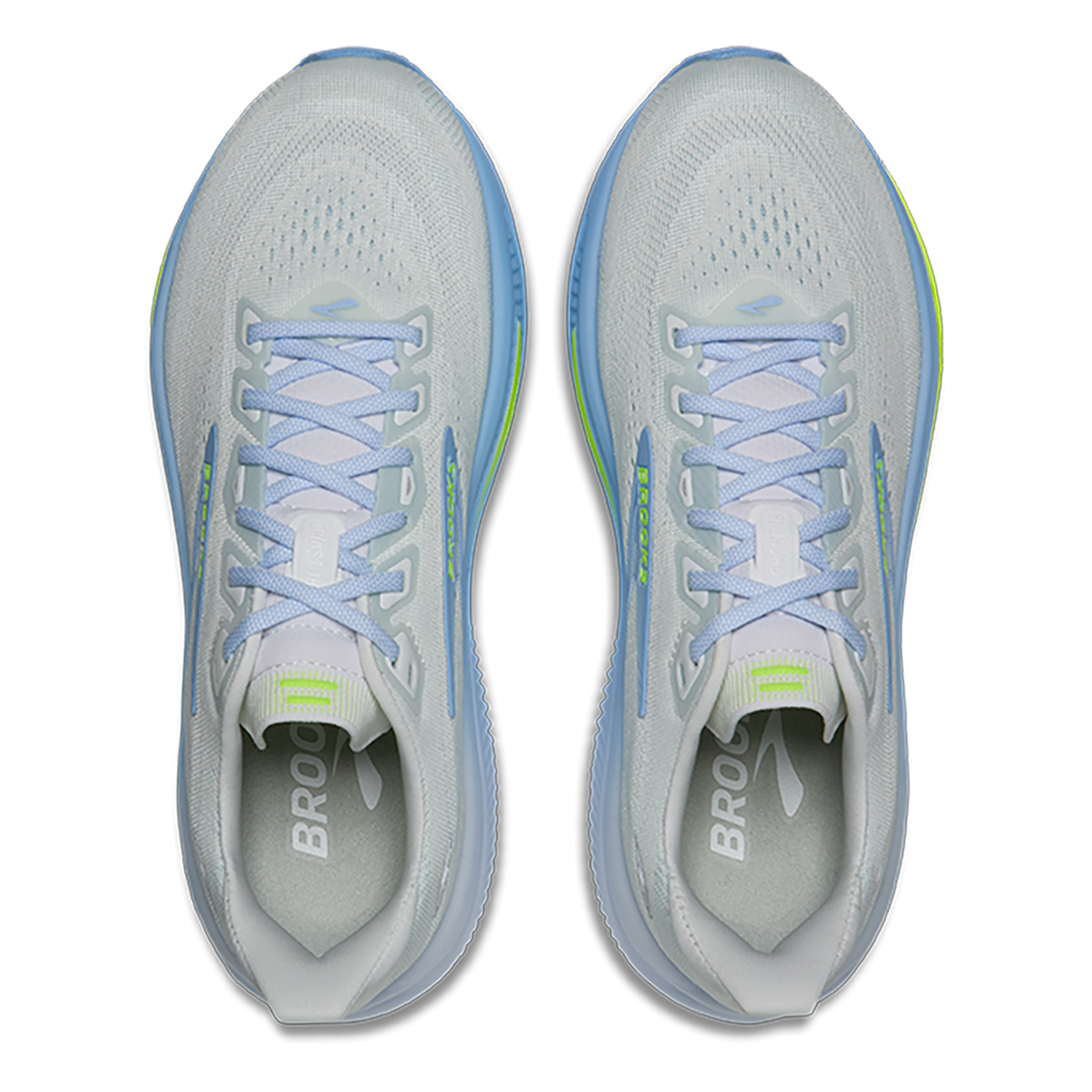 Brooks Ghost 18 Nightlife Collection — White - OpenAir - Nightlife — Size B — Width 5 — Back View