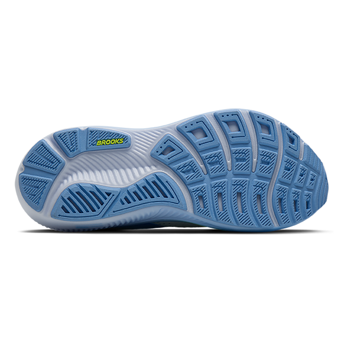 Brooks Ghost 18 Nightlife Collection — White - OpenAir - Nightlife — Size B — Width 5 — Top View