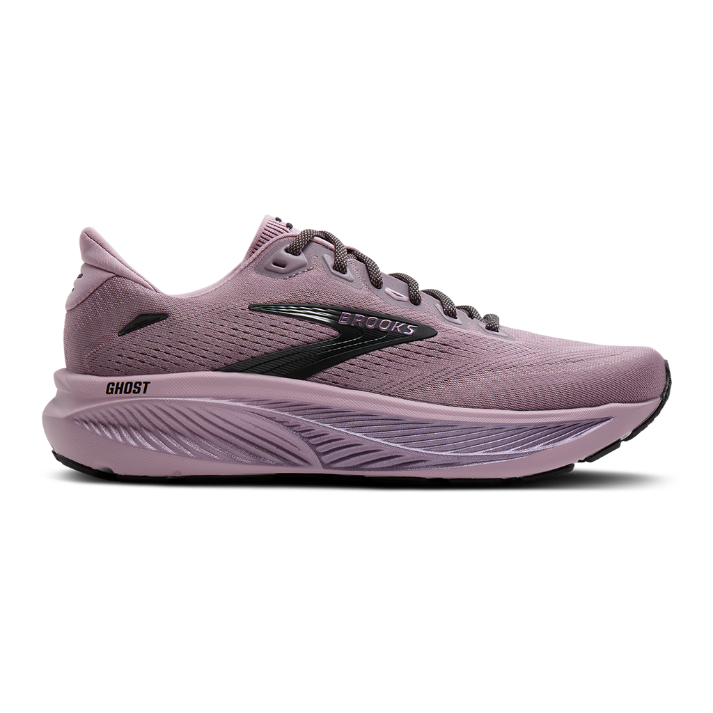 Brooks Ghost 18 Capsule Collection — Elderberry - Black — Size B — Width 5 — Front View