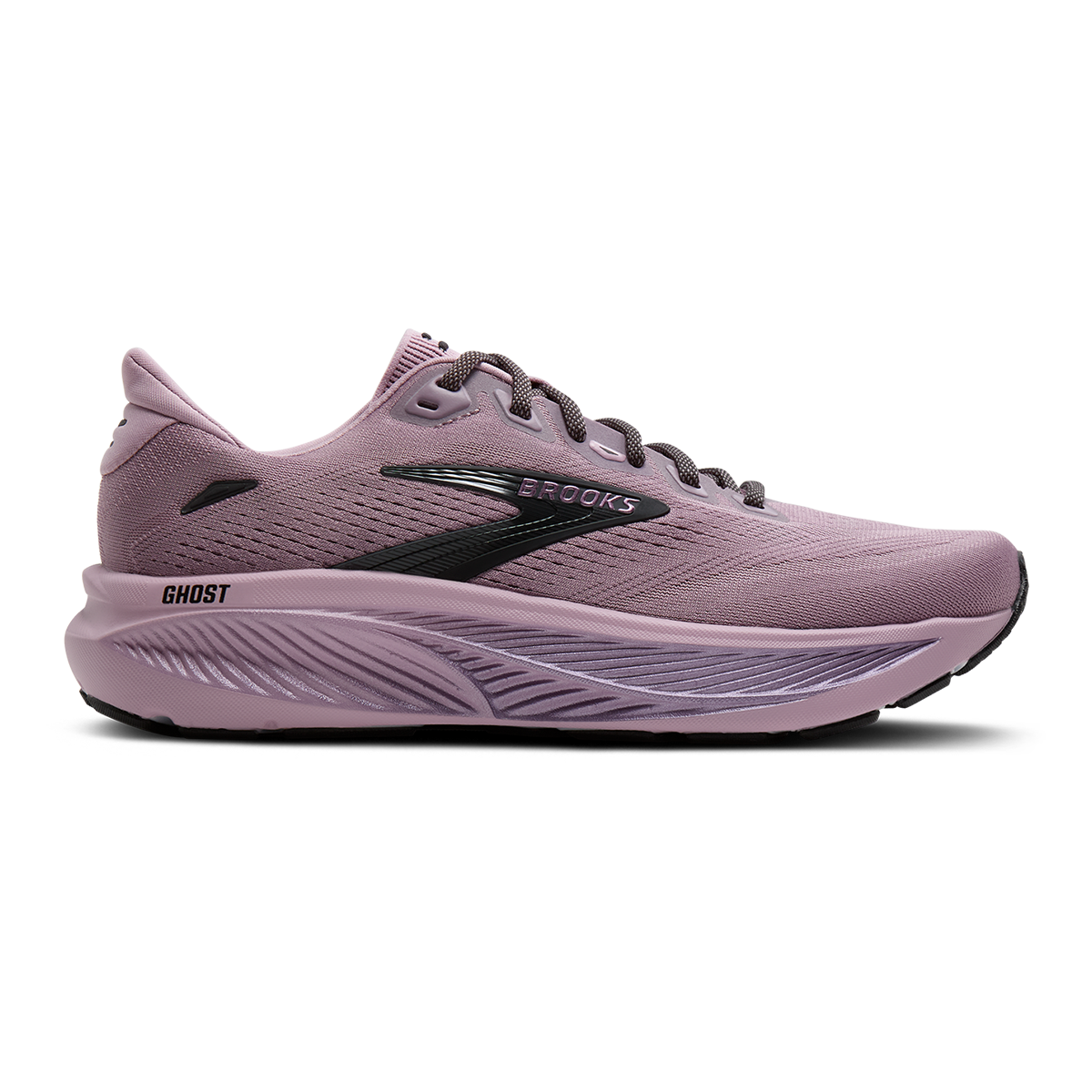 Brooks Ghost 18 Capsule Collection — Elderberry - Black — Size B — Width 5 — Front View