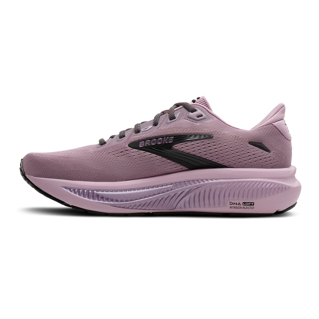 Brooks Ghost 18 Capsule Collection — Elderberry - Black — Size B — Width 5 — Side View