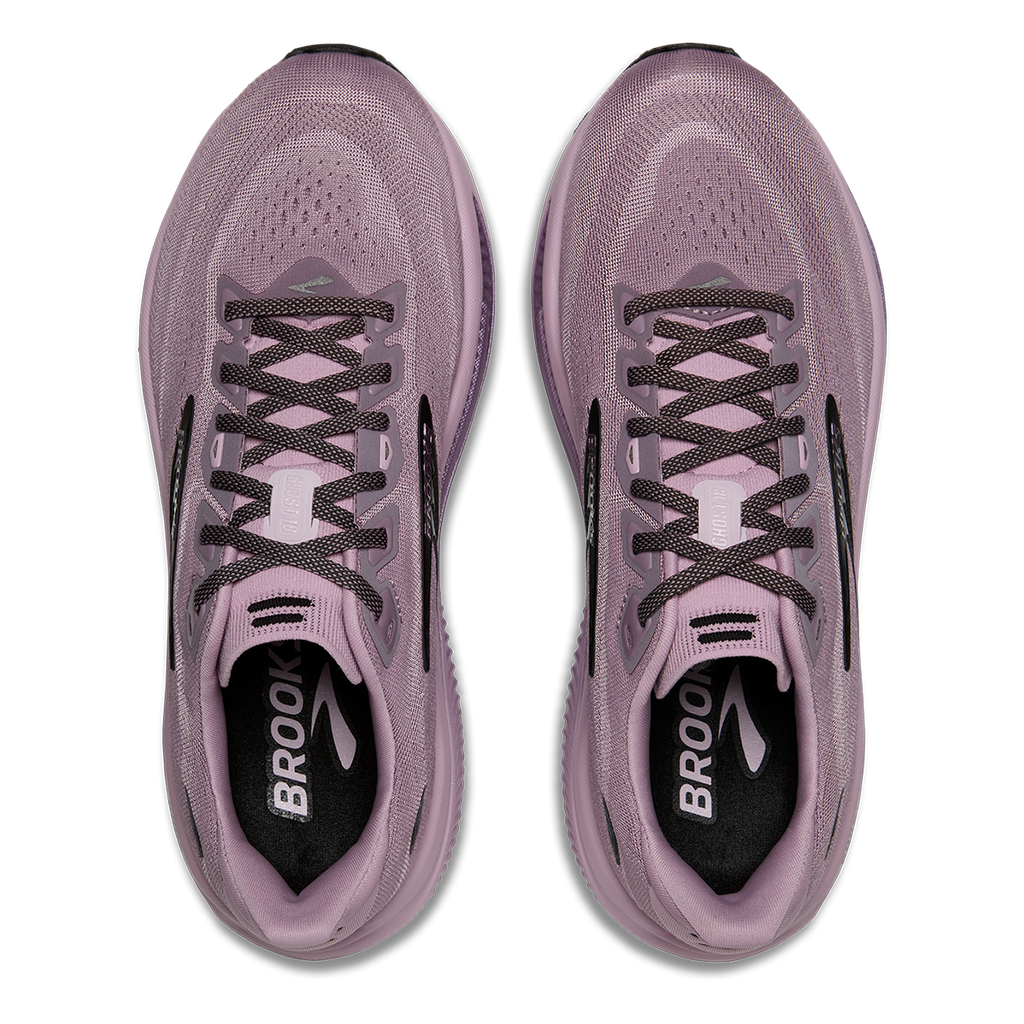 Brooks Ghost 18 Capsule Collection — Elderberry - Black — Size B — Width 5 — Back View