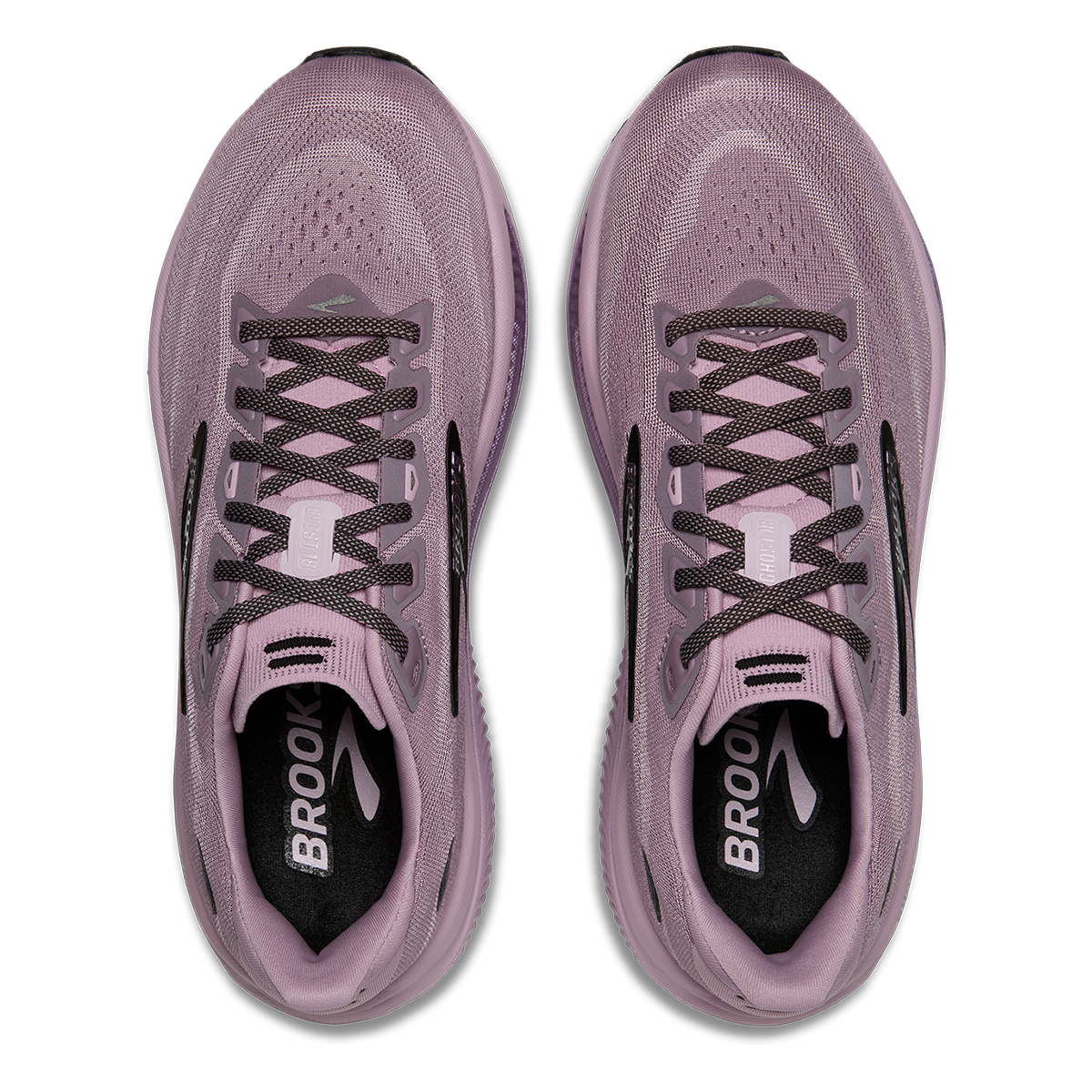 Brooks Ghost 18 Capsule Collection — Elderberry - Black — Size B — Width 5 — Back View