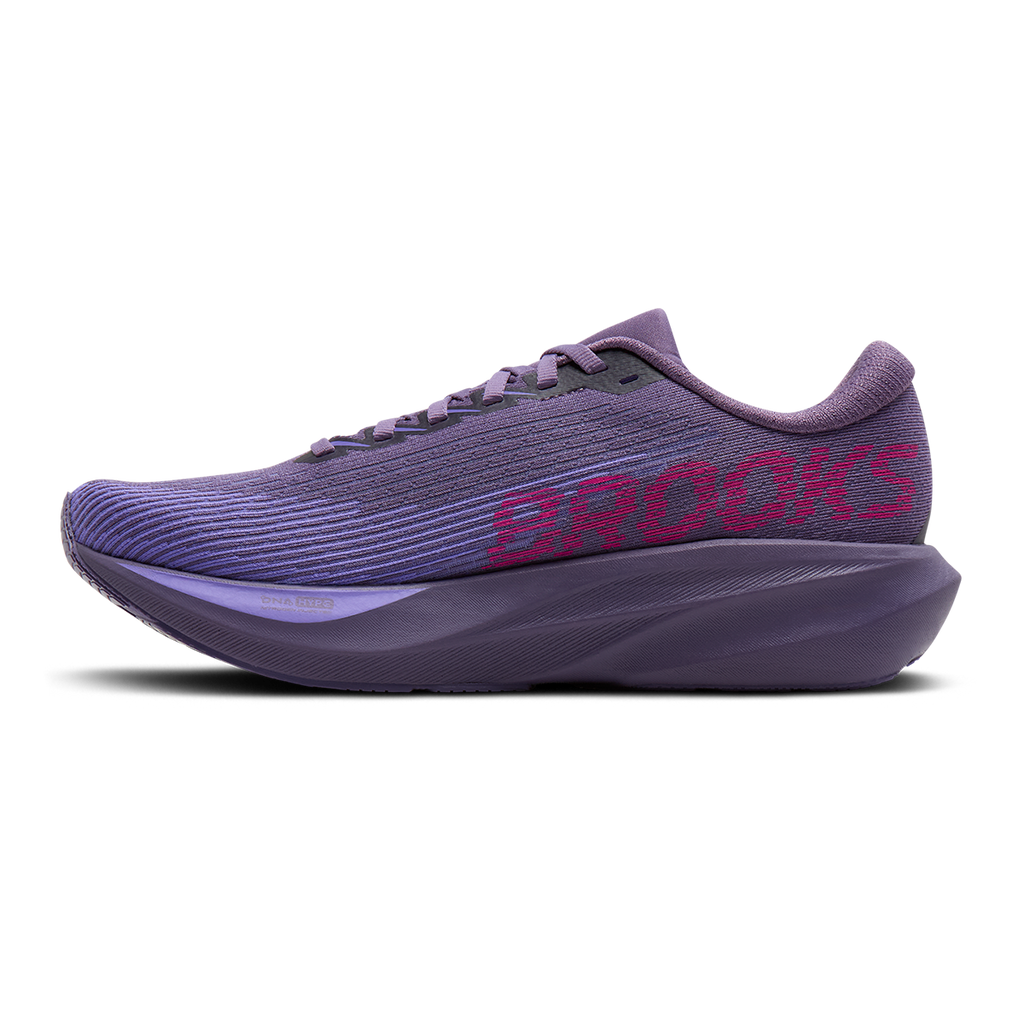 Brooks Ghost Amp — Arctic Wolf - Dove - Pink — Size B — Width 5.5 — Alternate View 14