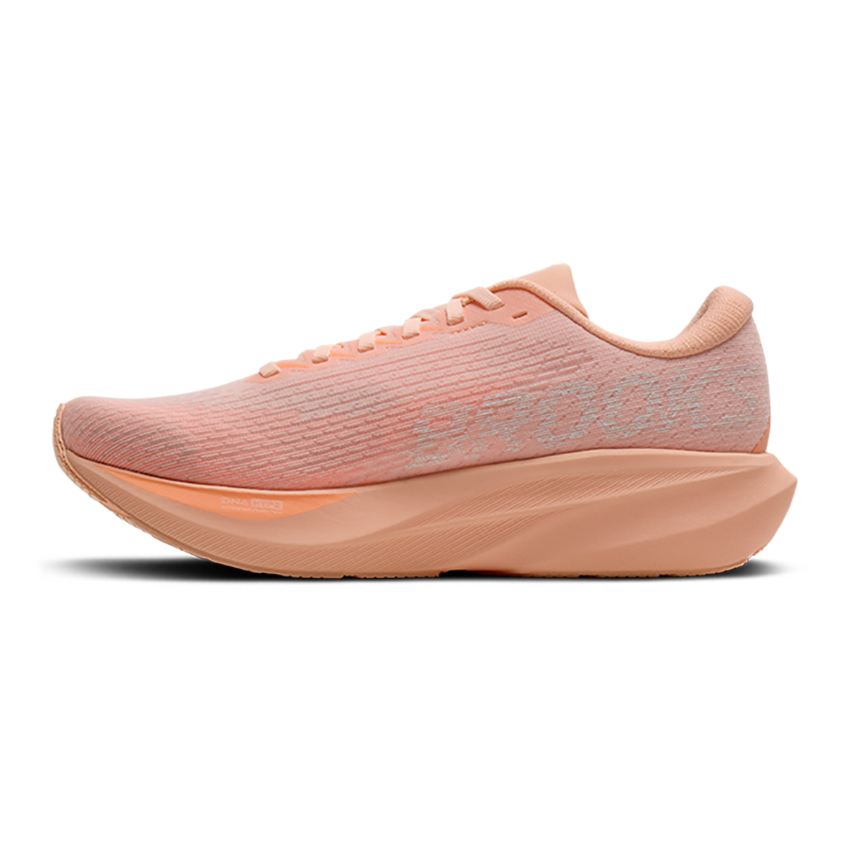 Brooks Ghost Amp — Arctic Wolf - Dove - Pink — Size B — Width 5.5 — Alternate View 22