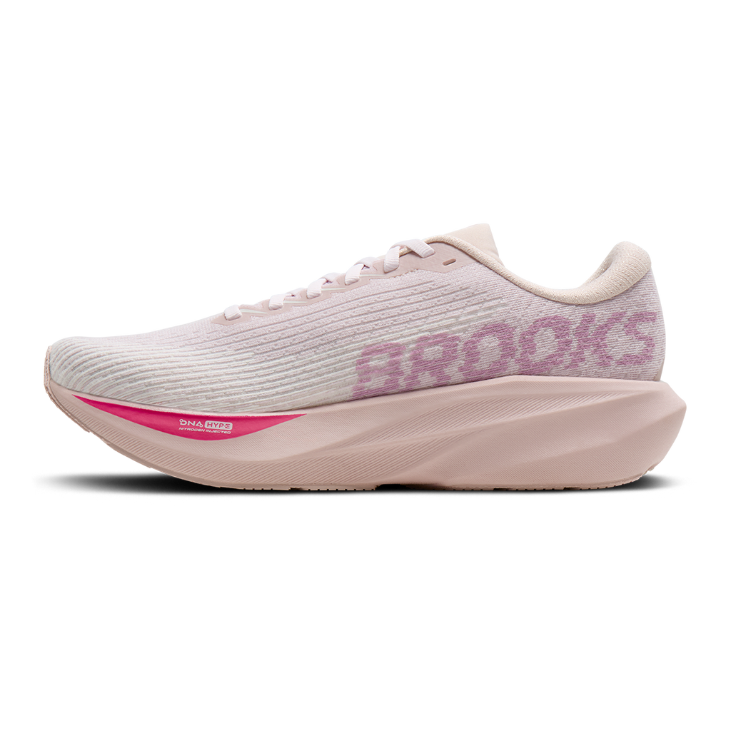 Brooks Ghost Amp — Arctic Wolf - Dove - Pink — Size B — Width 5.5 — Alternate View 10
