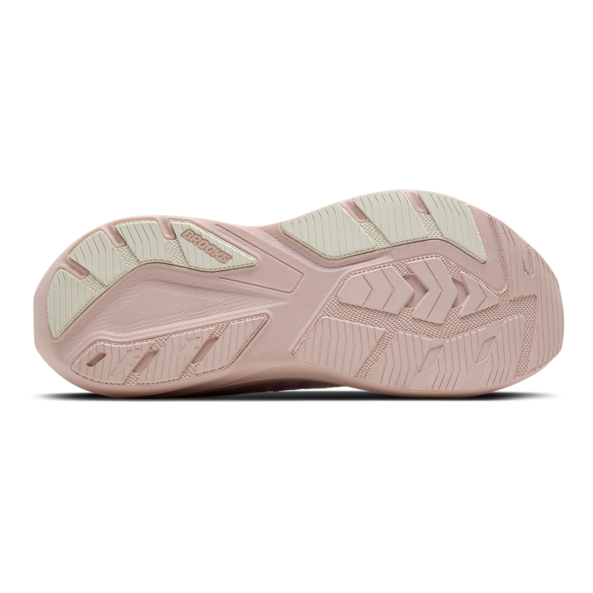 Brooks Ghost Amp — Arctic Wolf - Dove - Pink — Size B — Width 5.5 — Alternate View 12