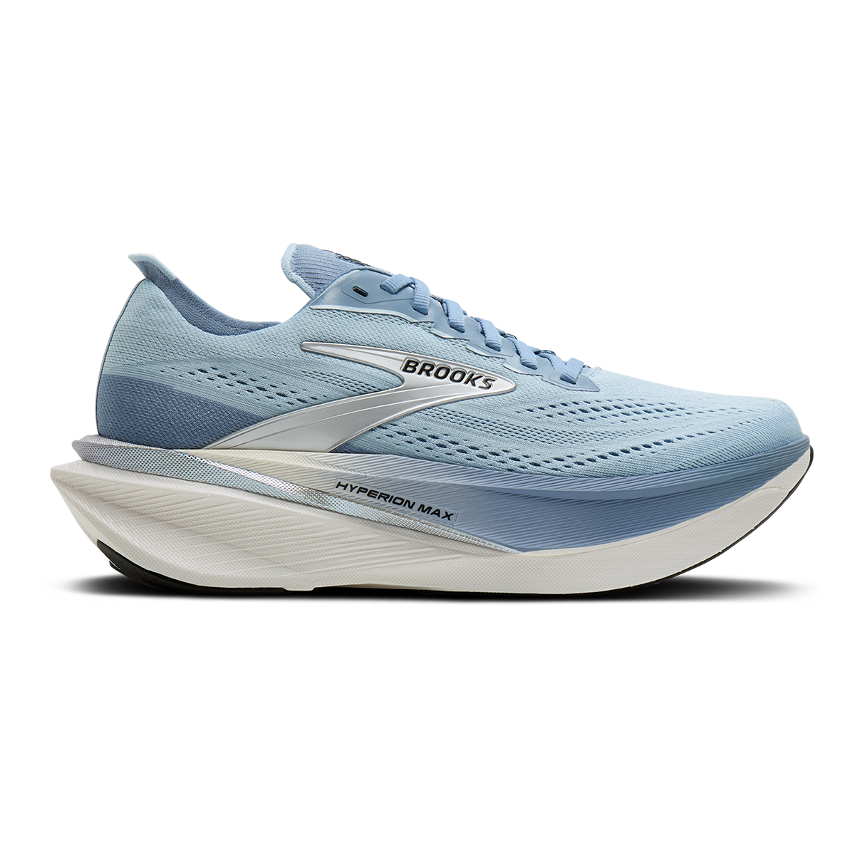 Brooks Hyperion Max 4 — Coconut - Raisin - Pink — Size B — Width 5.5 — Detail View
