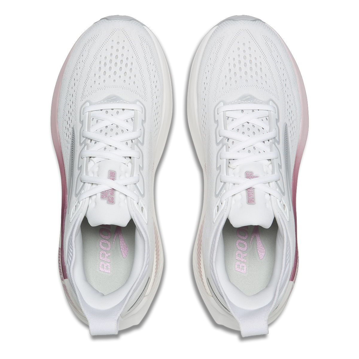 Brooks Glycerin GTS 23 — Black - Grey - White — Size B — Width 5 — Back View