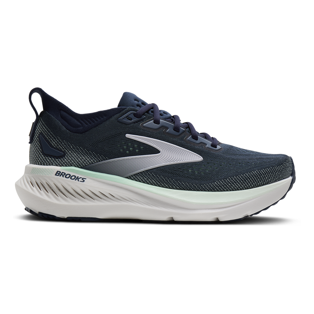 Brooks Glycerin GTS 23 — Black - Grey - White — Size B — Width 5 — Detail View