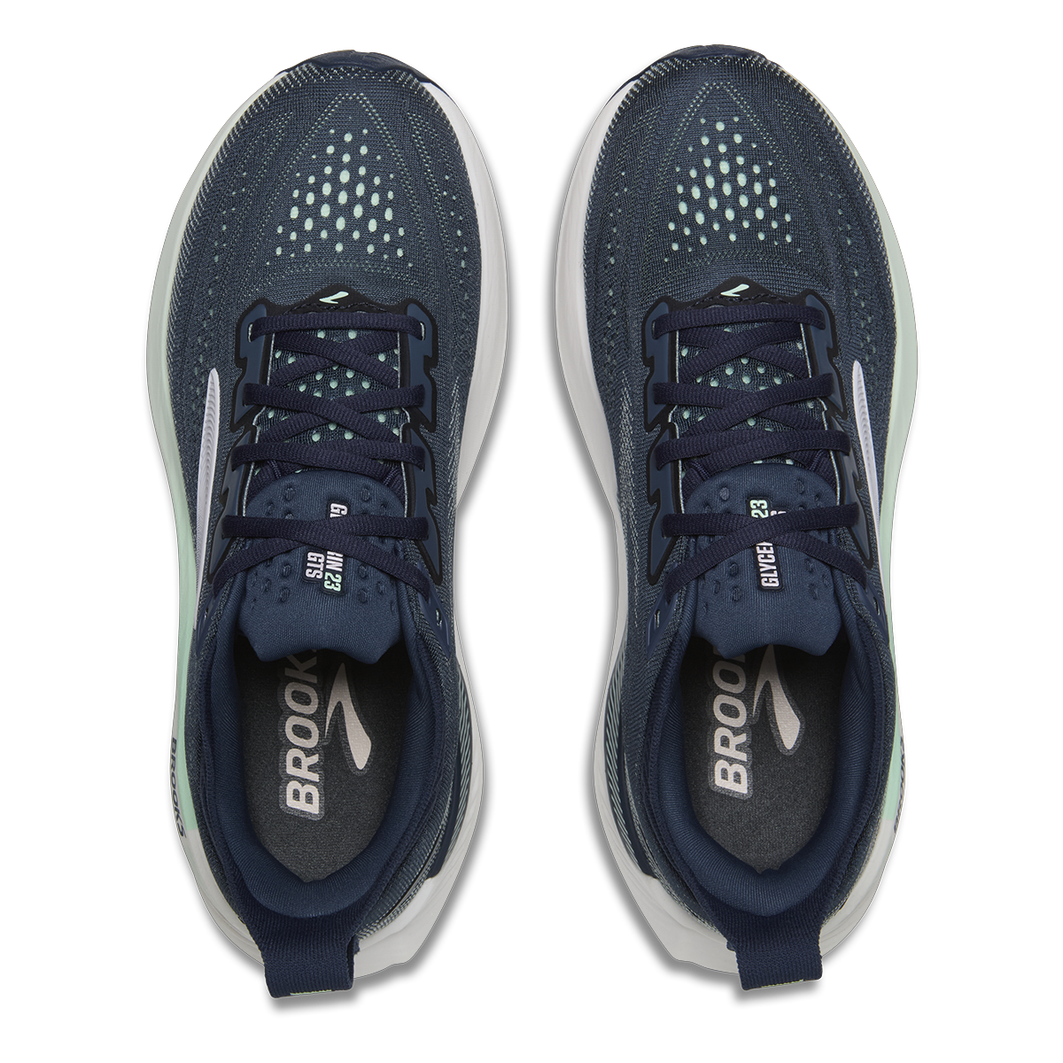 Brooks Glycerin GTS 23 — Black - Grey - White — Size B — Width 5 — Alternate View 7