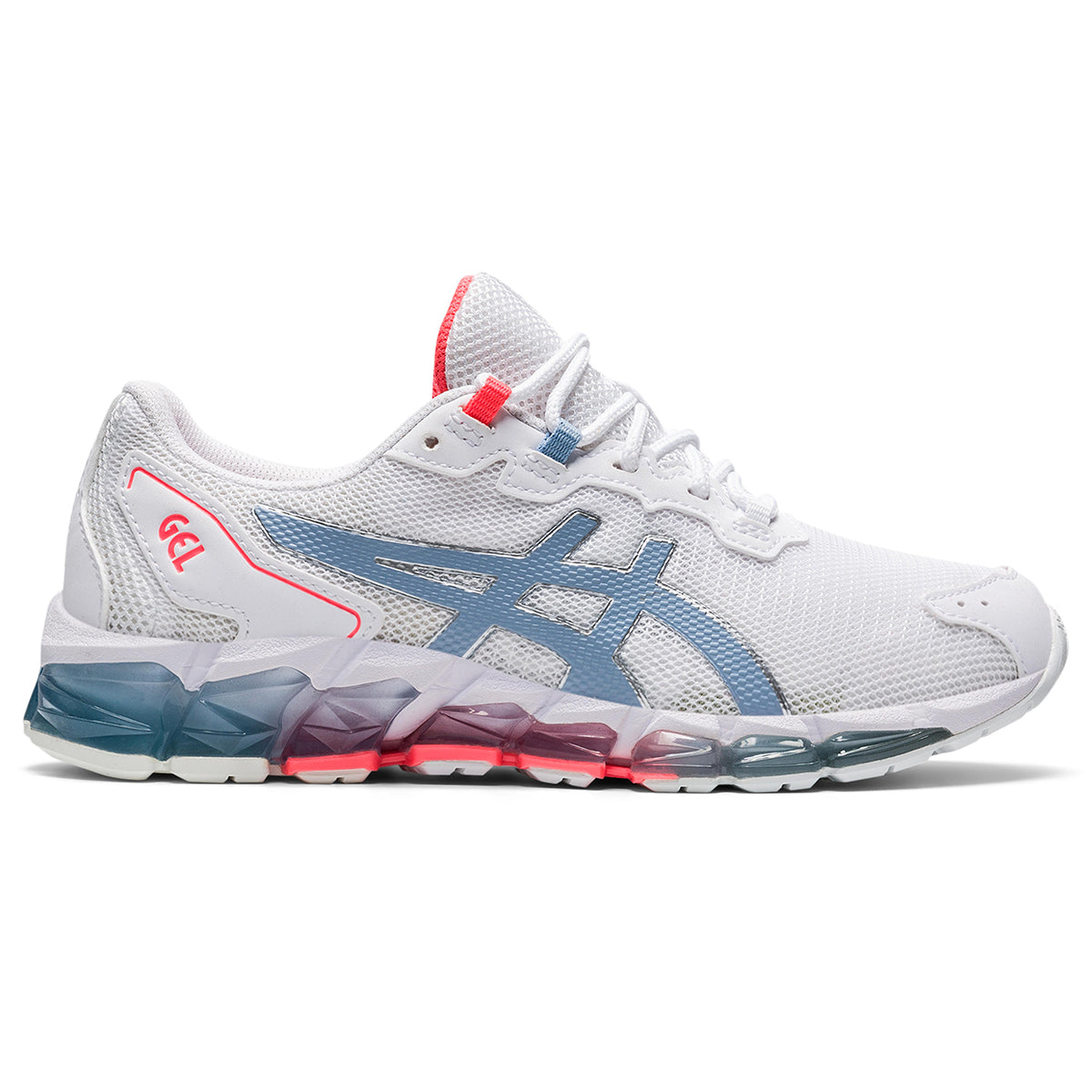 Asics Gel Quantum 360 6 GS — White - Mist — Size Y — Width 5.5 — Front View