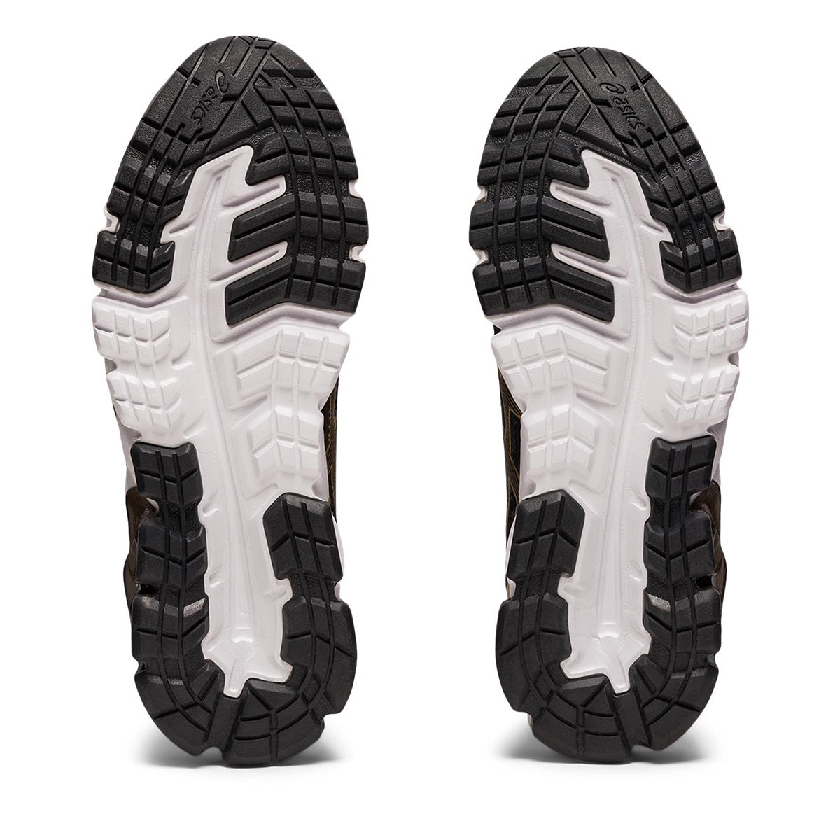 Asics Gel - Quantum 90 PS — Black - Pure Gold — Size Y — Width 1 — Top View