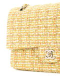 Chanel Pre Owned Tweed Shoulder Bag — Same as shown — Size One Size — Top View