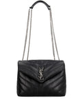 Saint Laurent Small Loulou Shoulder Bag — Same as shown — Size One Size — Front View