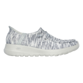 Go Walk Joy - Halen — Light Textile - Grey Trim — Size B — Width 5 — Front View