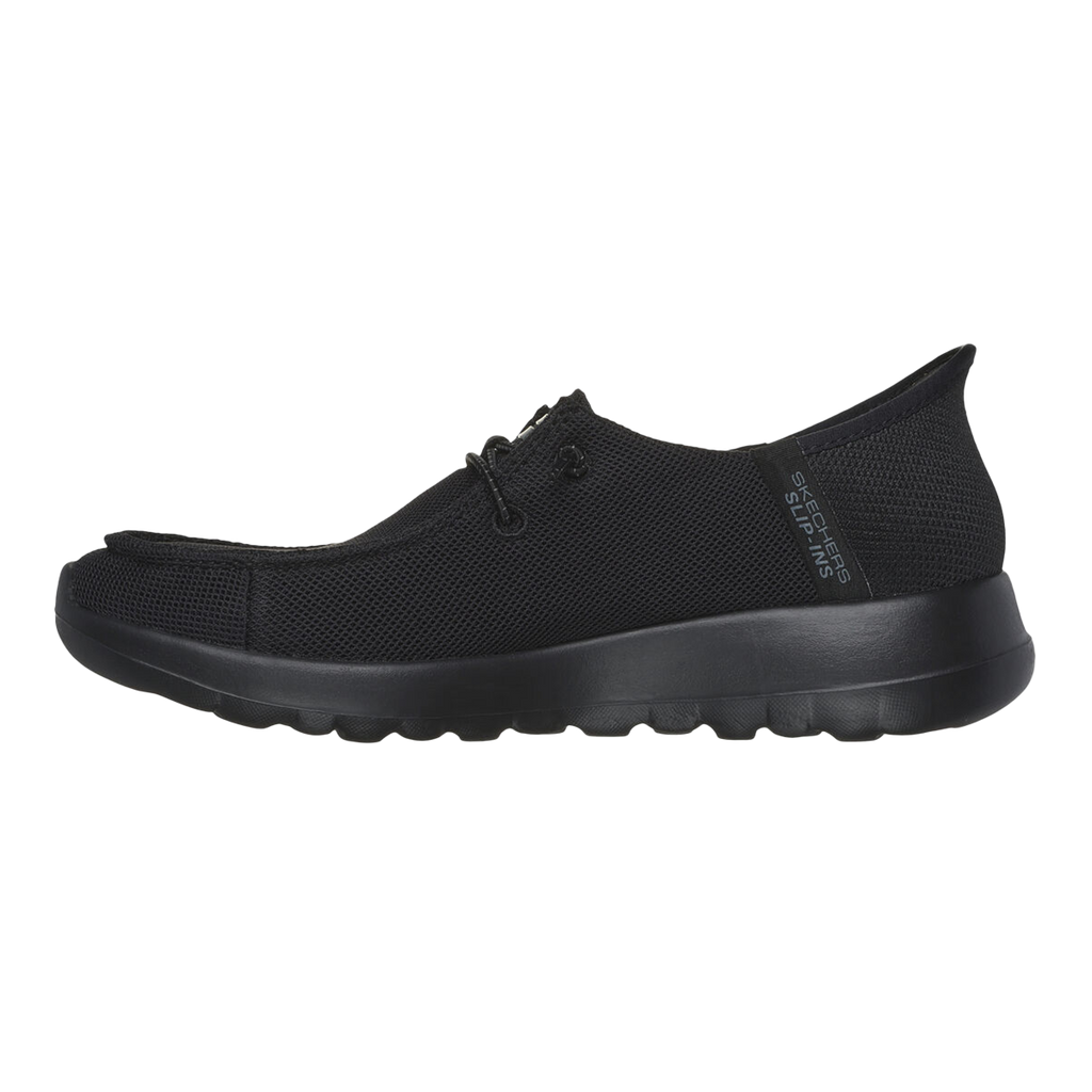 Go Walk Joy - Idalis — Black Textile - Trim — Size B — Width 5 — Side View