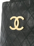 Chanel Pre Owned Drawstring Quilted Chain Shoulder Bag — Same as shown — Size One Size — Top View