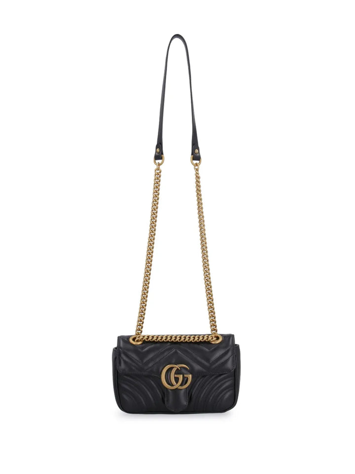 Gucci Mini Gg Marmont Shoulder Bag — Same as shown — Size One Size — Top View