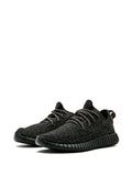 adidas Yeezy Boost 350 In Pirate Black Sneakers — Black — Size US M 9 - US W 10.5 — Side View