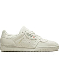 adidas Yeezy Powerphase Calabasas - Core White Sneakers — White — Size US M 3.5 - US W 5 — Front View