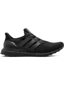 adidas Ultraboost Triple Black 3.0 Sneakers — Black — Size US M 5 - US W 6.5 — Front View