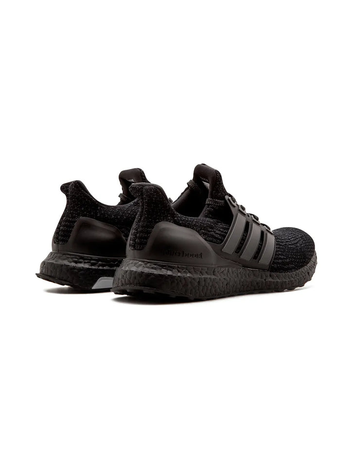 adidas Ultraboost Triple Black 3.0 Sneakers — Black — Size US M 5 - US W 6.5 — Back View