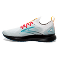Brooks Levitate StealthFit 5 Regional — White - Luna - Bluebird — Size B — Width 10.5 — Front View