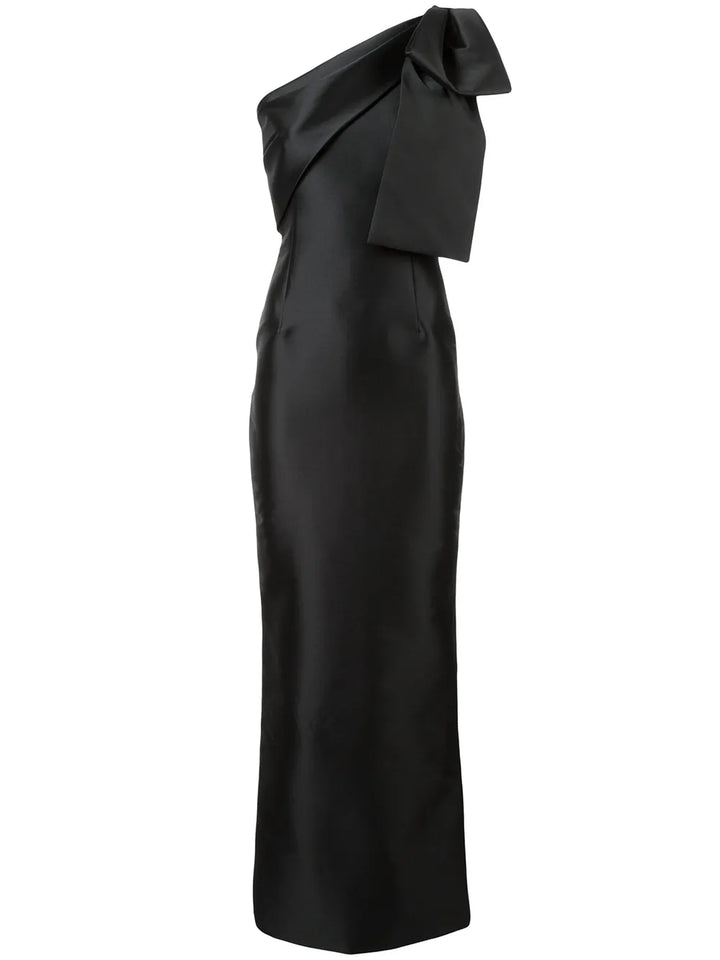 Sachin Babi Bonnie Fitted Dress — Black — Size XS — Front View