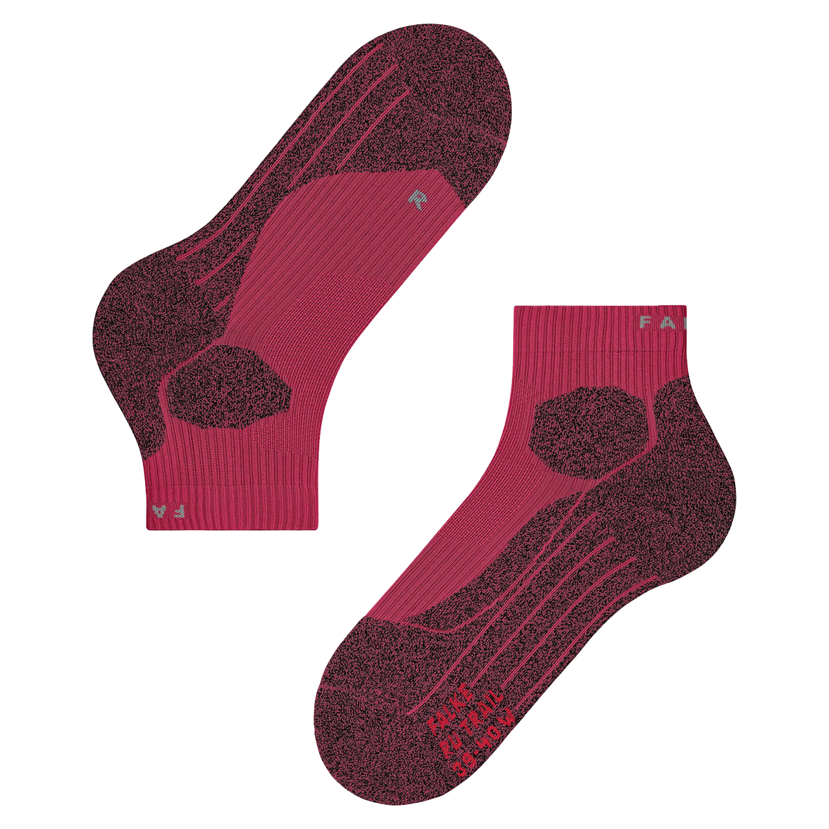 Falke RU Trail Socks — Black - Mix — Size 35 - 36 — Lifestyle View