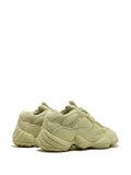 adidas Yeezy 500 Super Moon Yellow Sneakers — Light Yellow — Size US M 8 - US W 9.5 — Back View