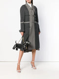 Thom Browne Hector Leather Shoulder Bag — Same as shown — Size One Size — Back View