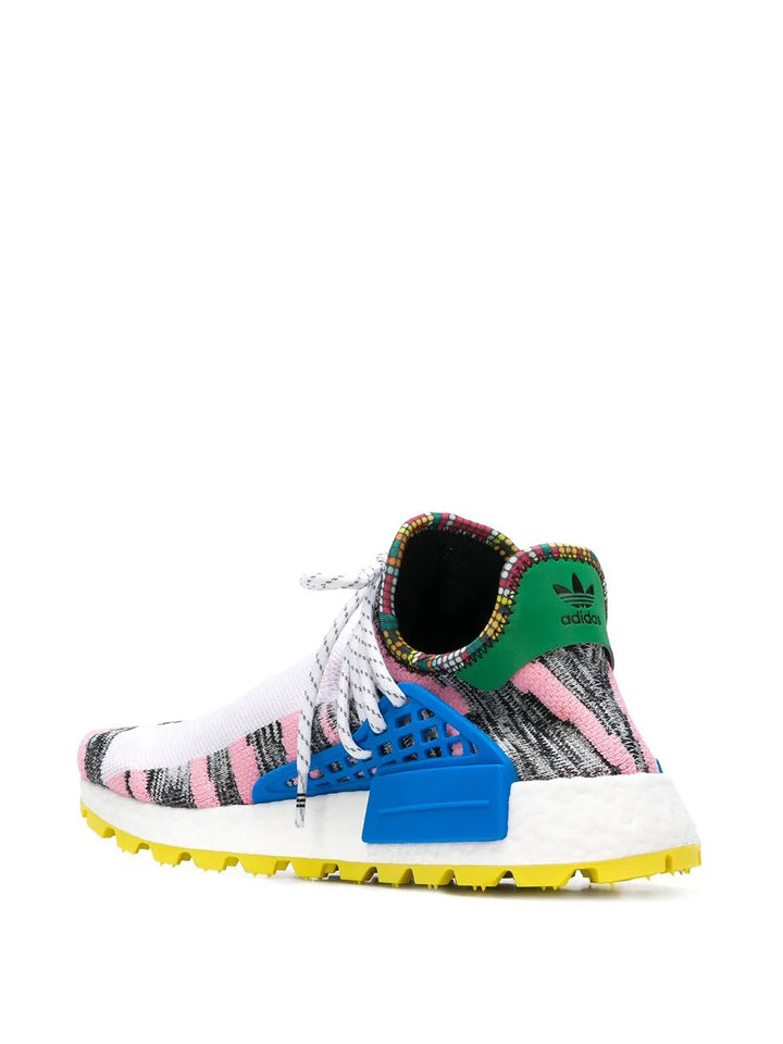 adidas X Pharrell Williams Solar Hu Nmd Solar Pack Moth3R Sneakers — Same as shown — Size US M 10 - US W 11.5 — Back View