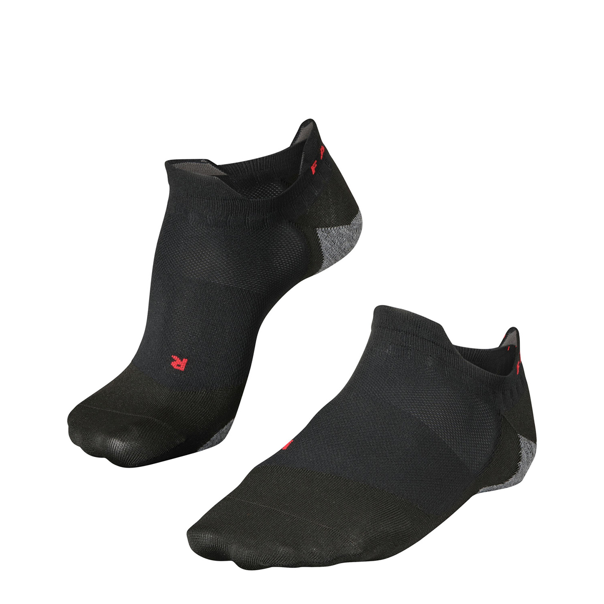 Falke RU5 Race Invisible Socks — White - Mix — Size 39 - 41 — Front View