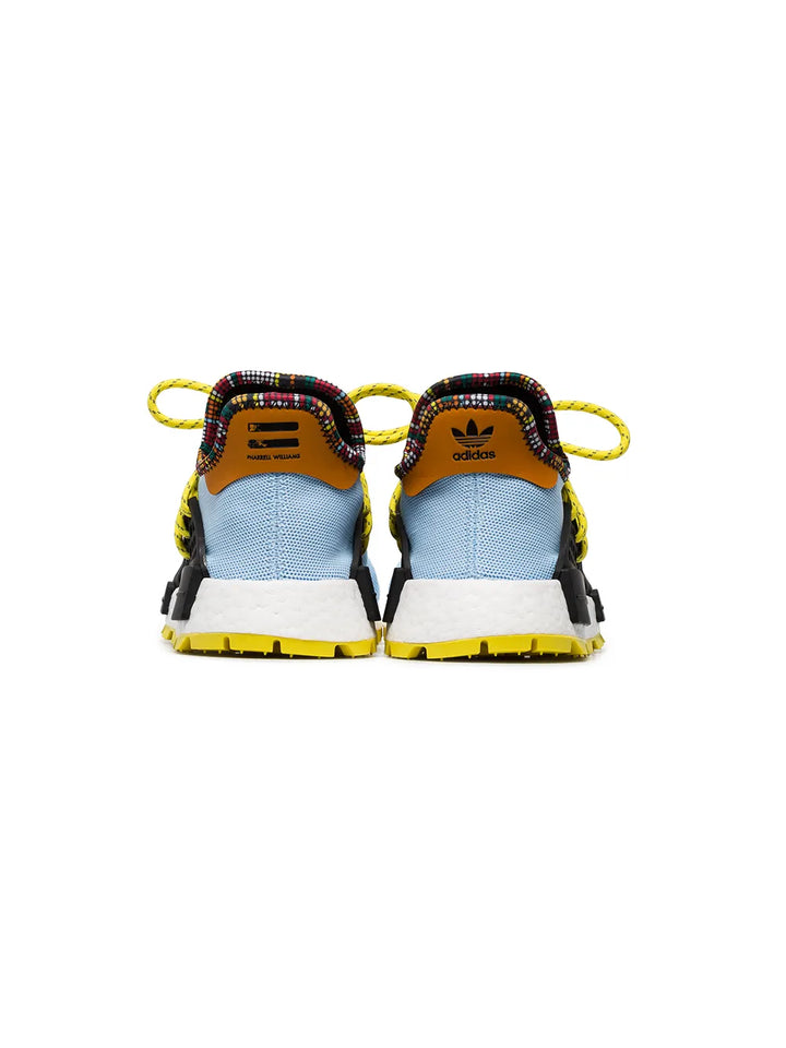 adidas X Pharrell Williams Multicoloured Human Body Nmd Sneakers — Same as shown — Size US M 10 - US W 11.5 — Detail View