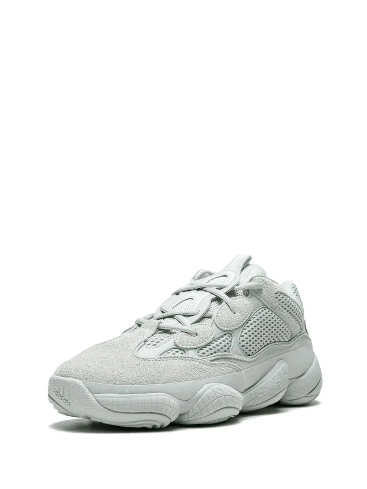 adidas Yeezy 500 Salt Sneakers — Light Grey — Size US M 8 - US W 9.5 — Top View