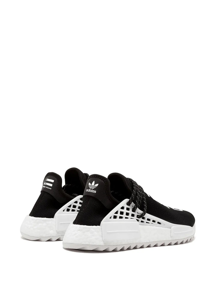 adidas X Pharrell Williams Cc Hu Nmd Chanel Sneakers — Black/White — Size US M 7 - US W 8.5 — Back View