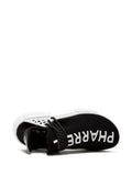 adidas X Pharrell Williams Cc Hu Nmd Chanel Sneakers — Black/White — Size US M 7 - US W 8.5 — Top View