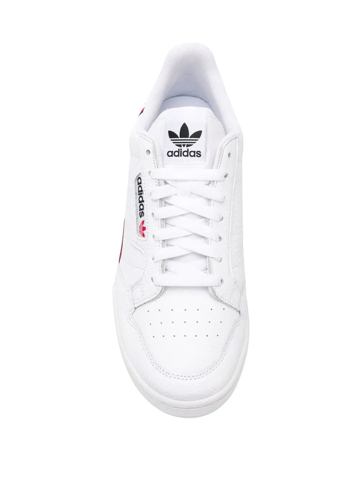 adidas Continental 80 Sneakers — White — Size US M 8.5 - US W 10 — Top View