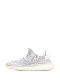 adidas Yeezy Boost 350 V2 Static Sneakers — Grey/White — Size US M 5.5 - US W 7 — Back View