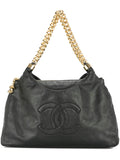 Chanel Pre Owned Chain Shoulder Bag — Same as shown — Size One Size — Front View