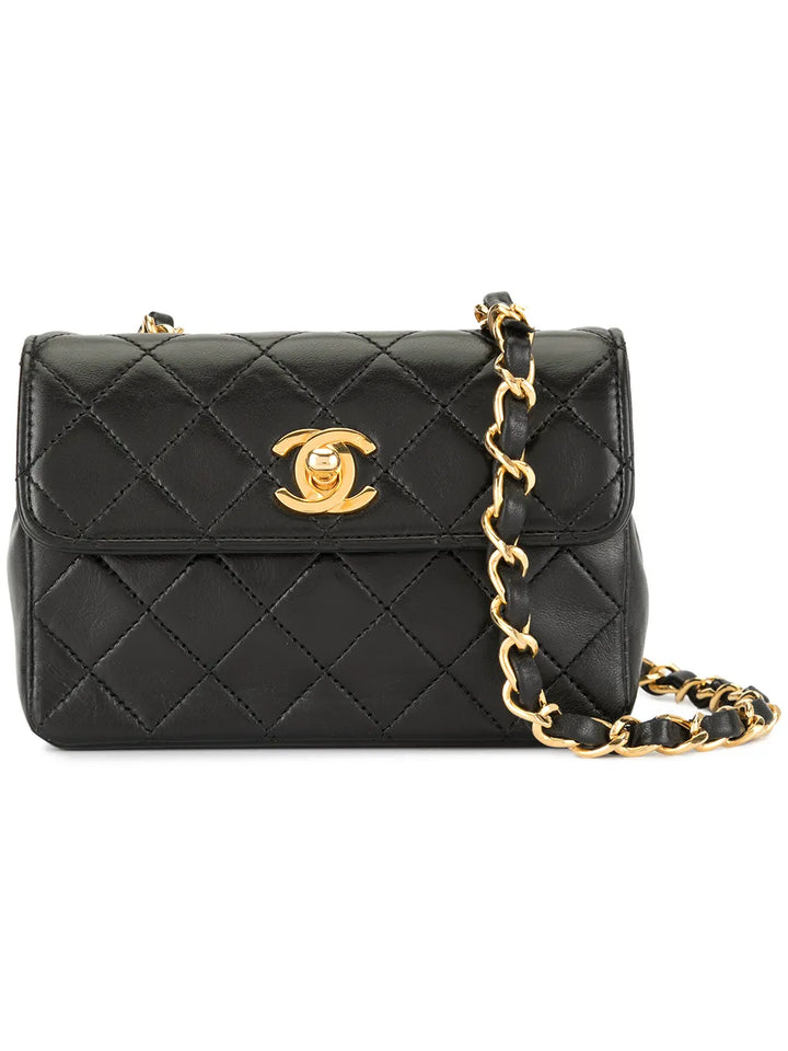 Chanel Pre Owned Cc Logo Chain Shoulder Bag — Same as shown — Size One Size — Front View
