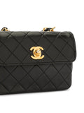 Chanel Pre Owned Cc Logo Chain Shoulder Bag — Same as shown — Size One Size — Top View